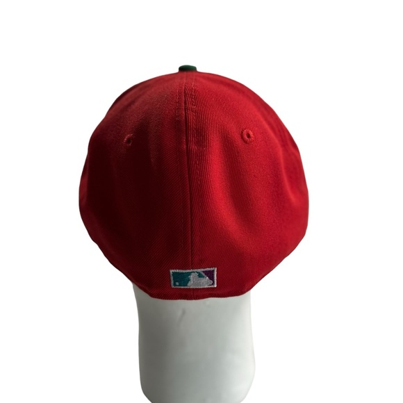 NEW ERA TORONTO BLUE JAYS TRIX CEREAL FITTED HAT SZ 7 3/8 - Picture 6 of 8